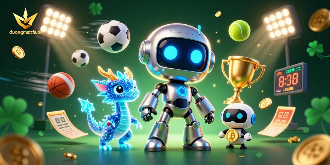 Join the excitement of duongmatchuoc with its vibrant gaming symbols and dynamic characters.