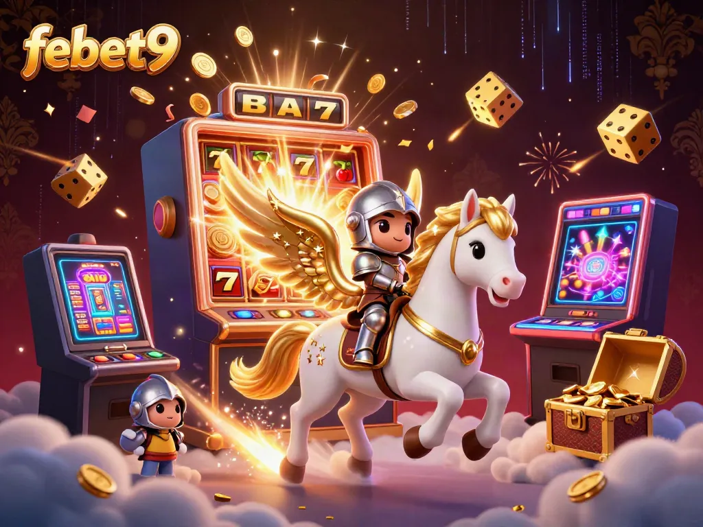 Experience thrilling gaming at febet9 with majestic elements illuminating the exciting casino adventure.